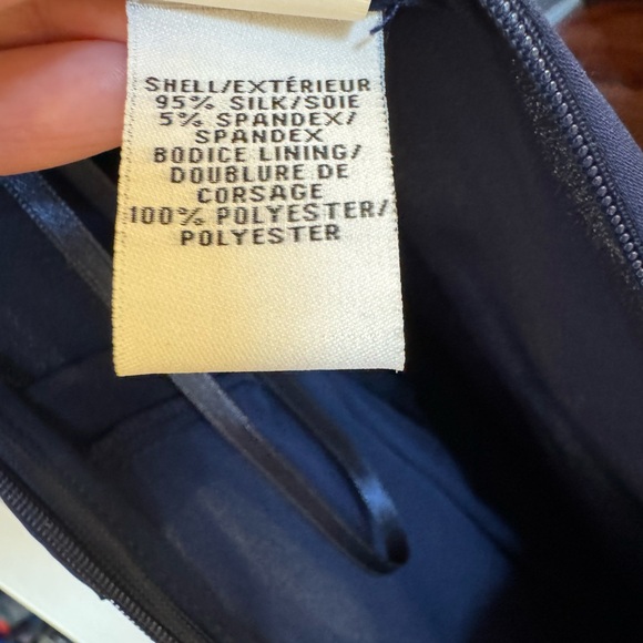 Diane von Furstenberg Navy Dress Size 4 - Picture 6 of 6